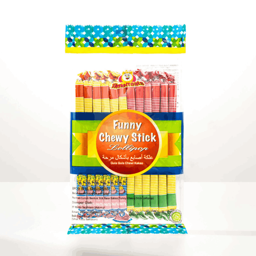 Time Treats Funny Chewy Strick 24 Pcs  