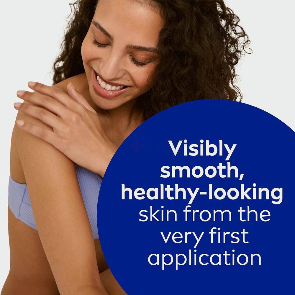 Nivea 48hr 5 in 1 Smooth Sensation Deep Moisture Serum Body Lotion with Shea Butter for Dry Skin  