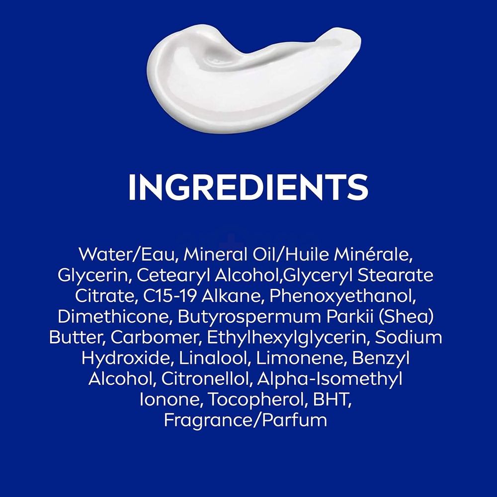 Nivea 48hr 5 in 1 Smooth Sensation Deep Moisture Serum Body Lotion with Shea Butter for Dry Skin  