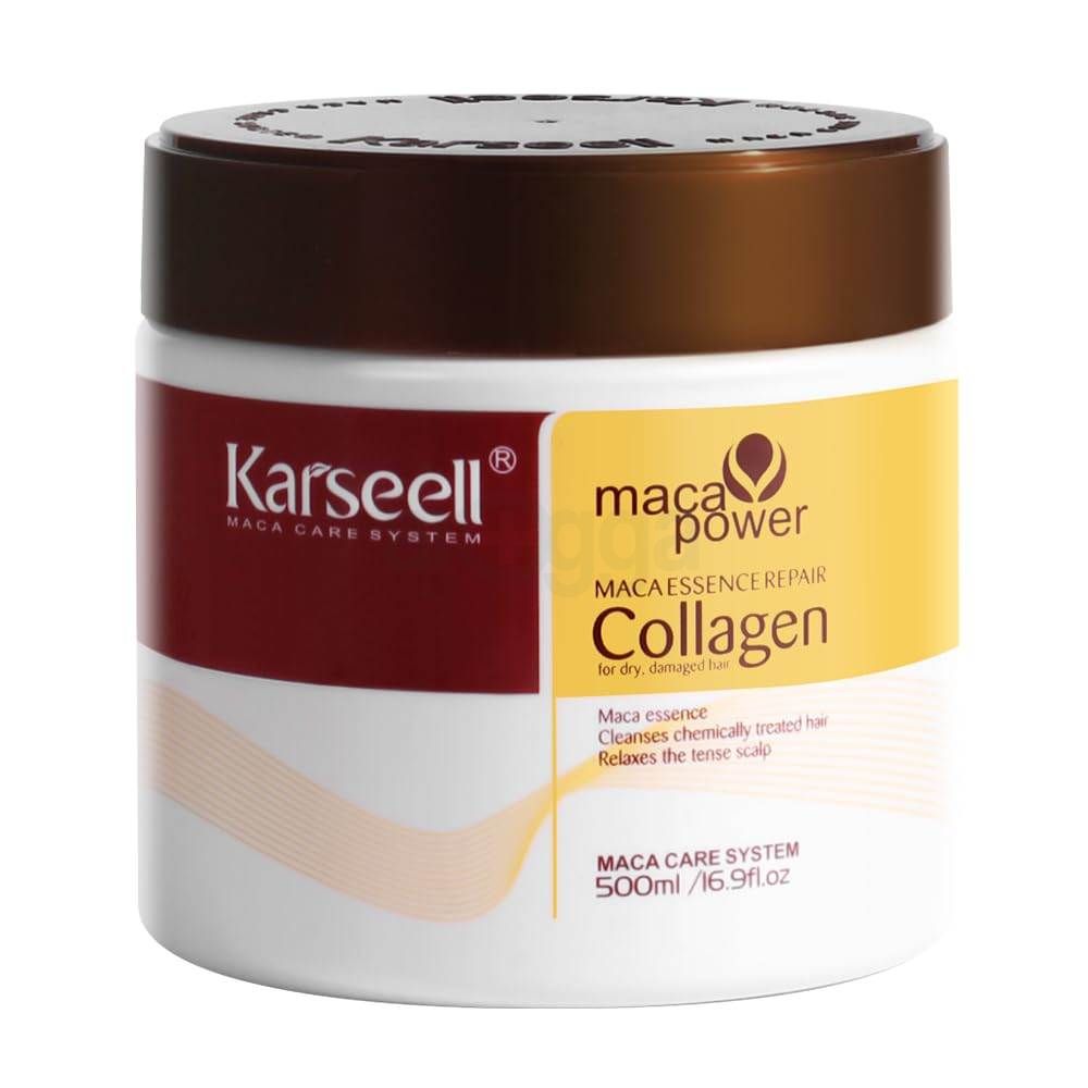 Karseell Collagen Hair Treatment Deep Repair Conditioning Argan Oil Hair Mask Essence for Dry & Damaged Hair  