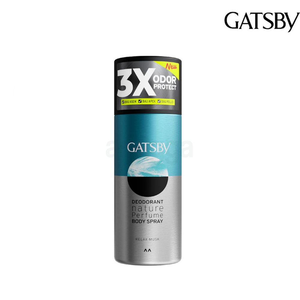 Gatsby Deodorant Nature Perfume Body Spray - Relax Musk  