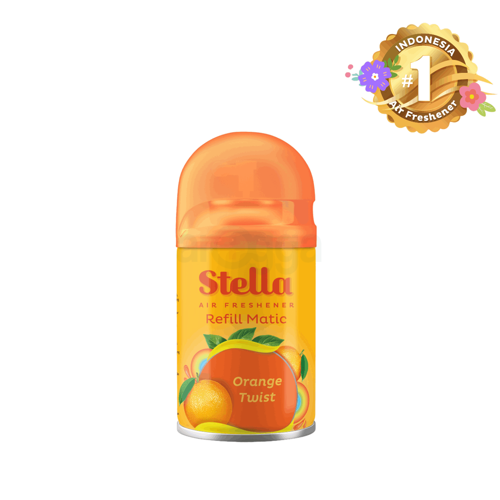 Stella Orange Twist Matic Refill Air Freshener  