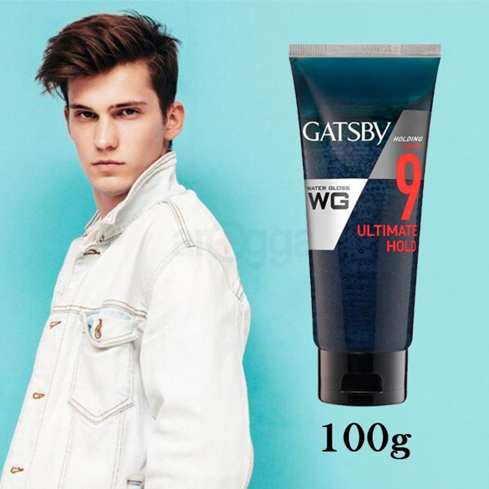 Gatsby Water Gloss Hair Styling Gel Holding Level 9 - Ultimate Hold  