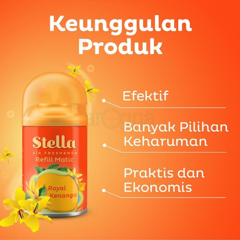 Stella Royal Kenanga Matic Refill Air Freshener  