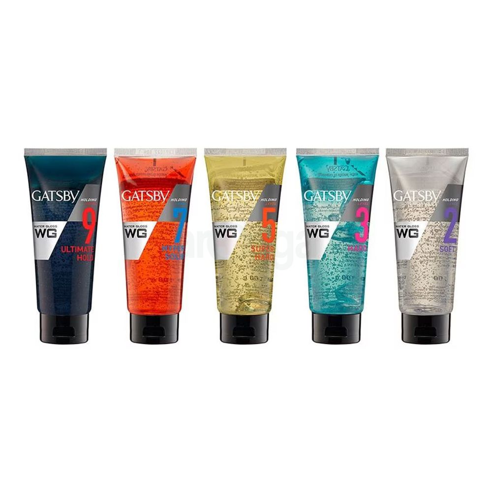 Gatsby Water Gloss Hair Styling Gel Holding Level 3 - Hard   