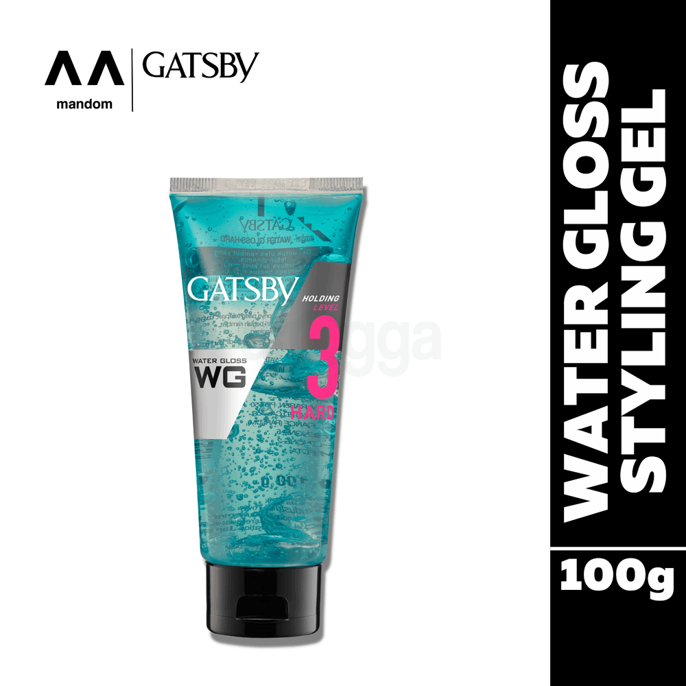 Gatsby Water Gloss Hair Styling Gel Holding Level 3 - Hard   