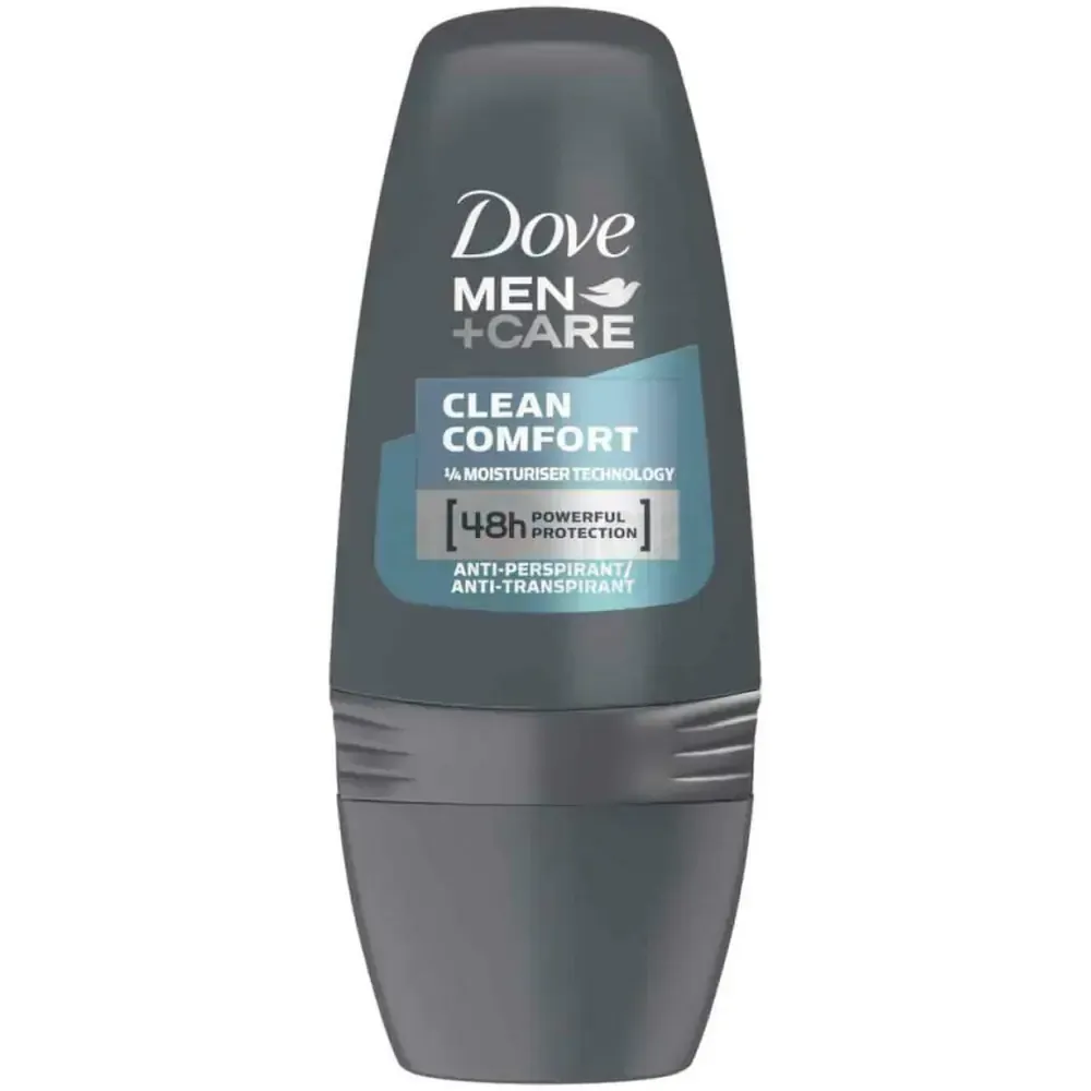 Dove Men+ Care Clean Comfort 48H Antiperspirant Deodorant Roll-On  