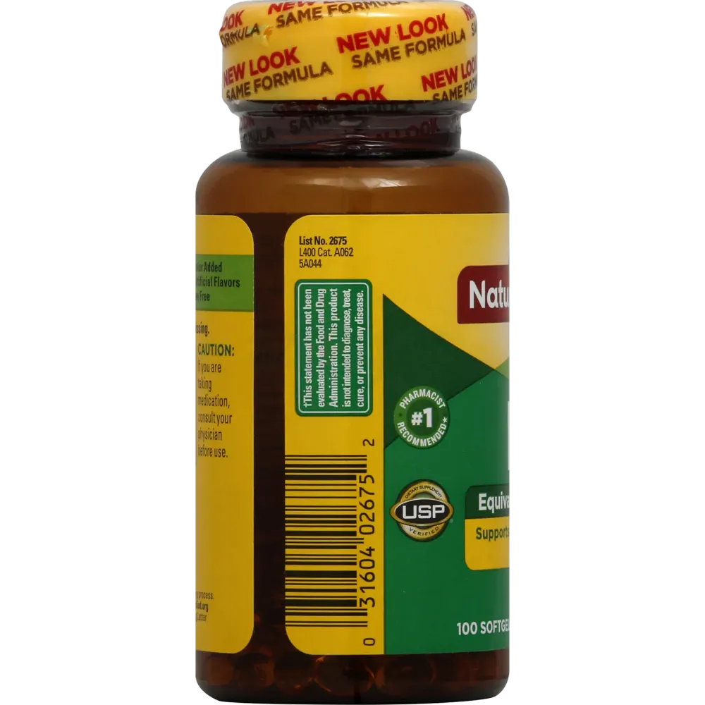 Nature Made Vitamin D3 1000 IU (25 mcg) Softgels, 100 Count  