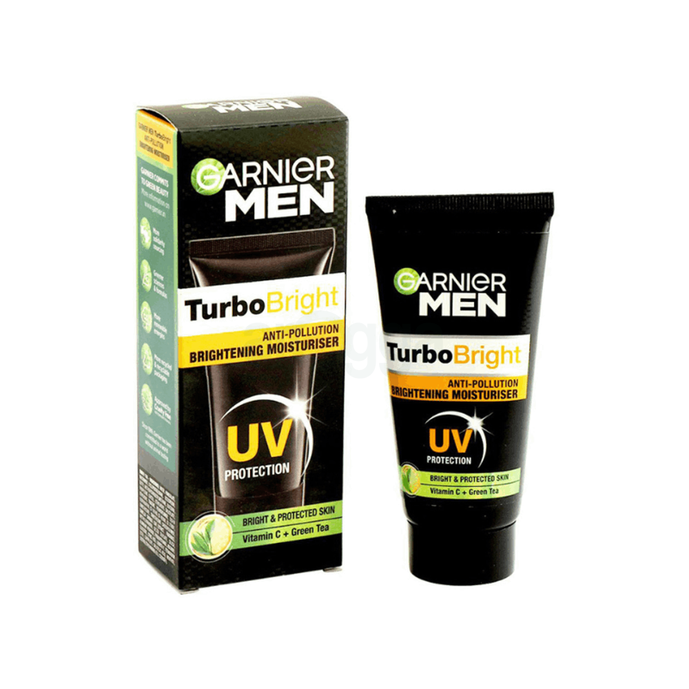 Garnier Men Turbo Bright Anti-Pollution Brightening Moisturiser 40gm  