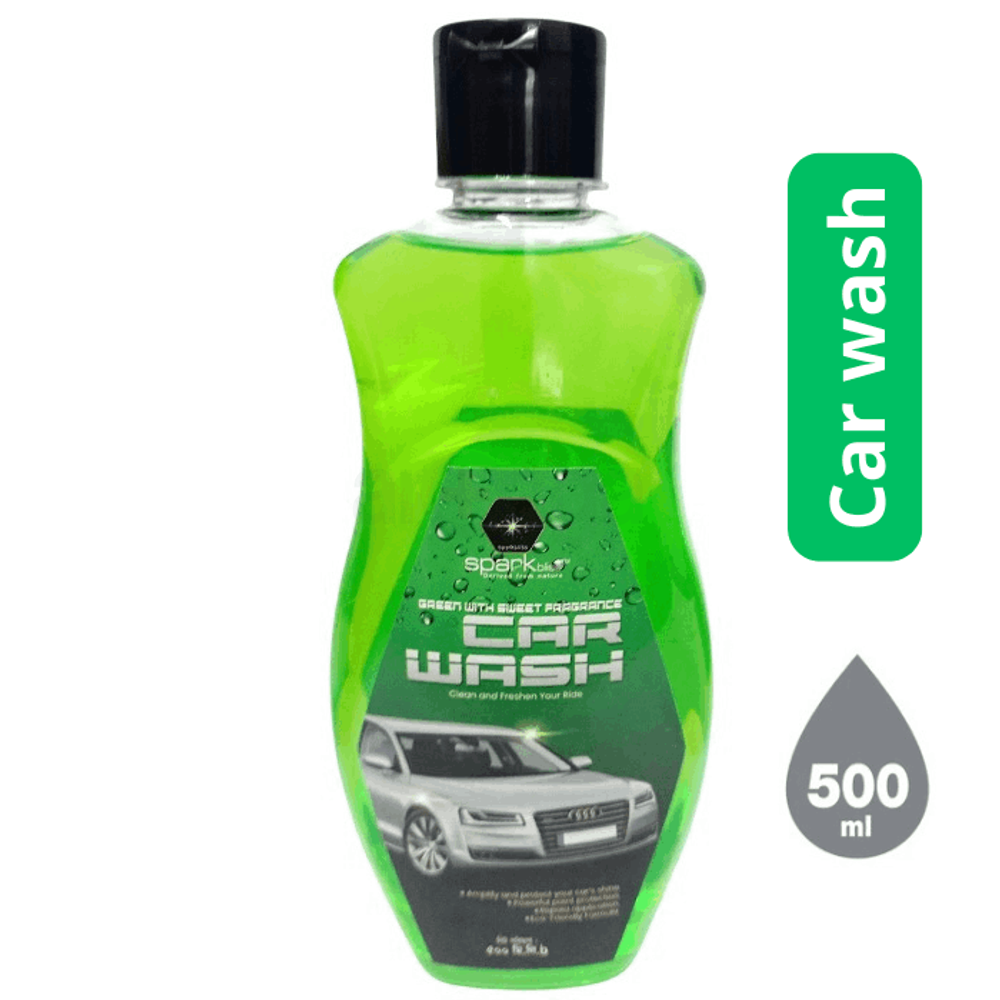 Sparkbliss Green Car wash  500ml  