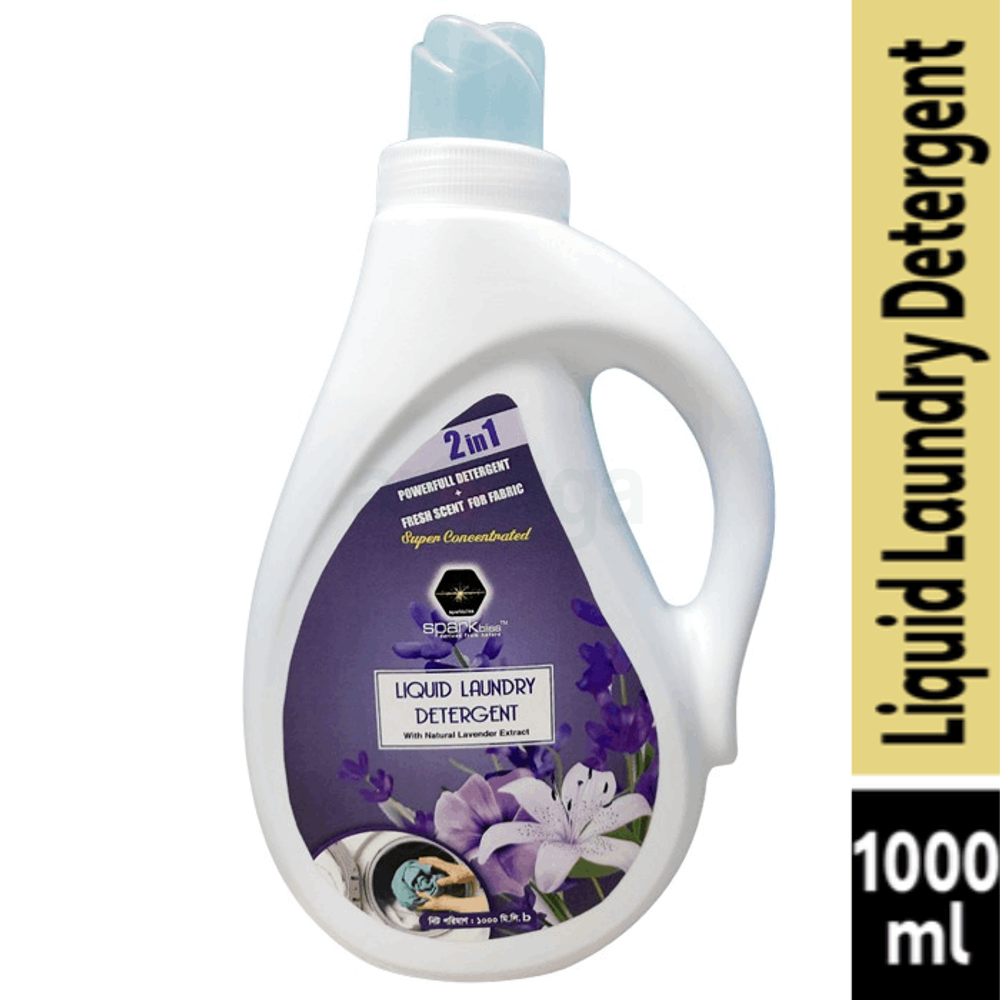 Sparkbliss Lavender Liquid Detergent 1000ml  