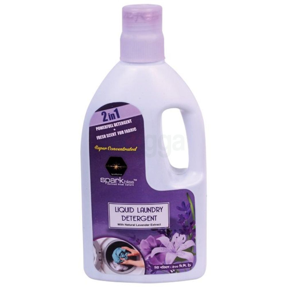 Sparkbliss Lavender Liquid Detergent 500ml  