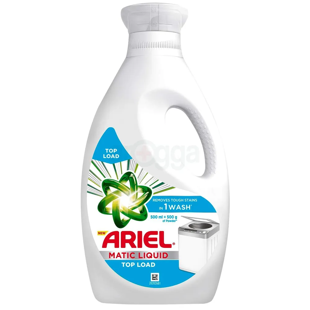 Ariel Matic Liquid Top Load Detergent 500ml  