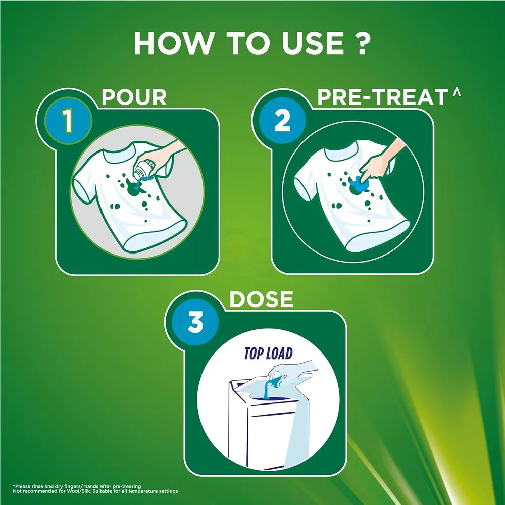 Ariel Matic Liquid Top Load Detergent 500ml  