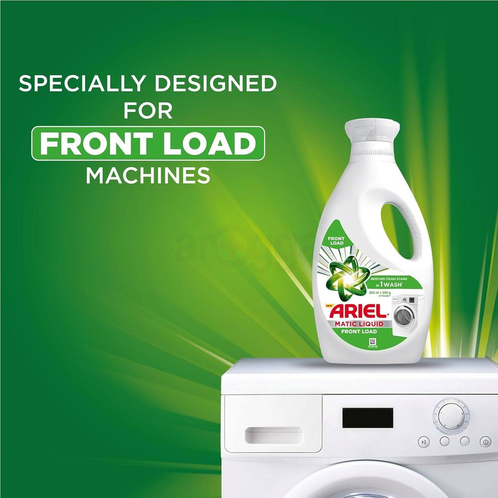 Ariel Matic Front Load Liquid Detergent 500ml  