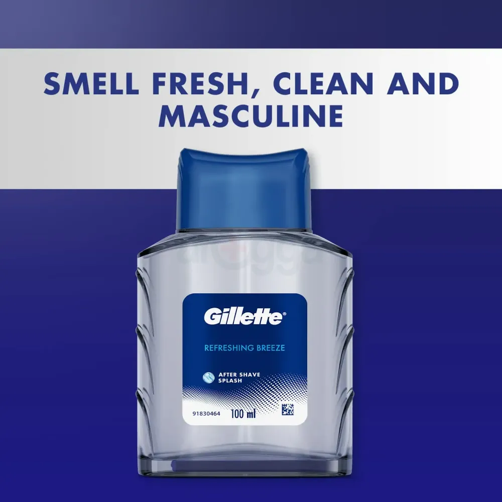 Gillette Refreshing Breeze After Shave Splash 100ml  