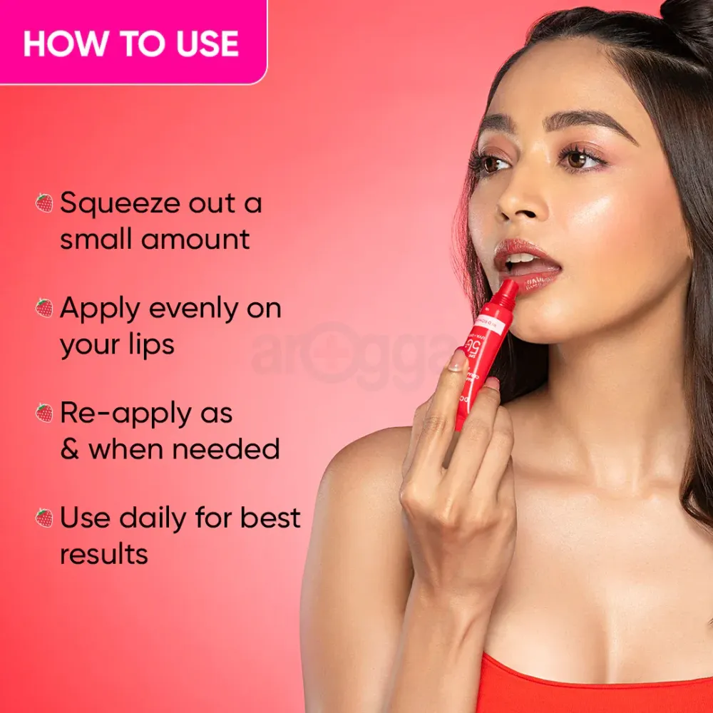 Dot & Key Ceramide Peptide Tinted Lip Balm SPF 50 - Red Romance  