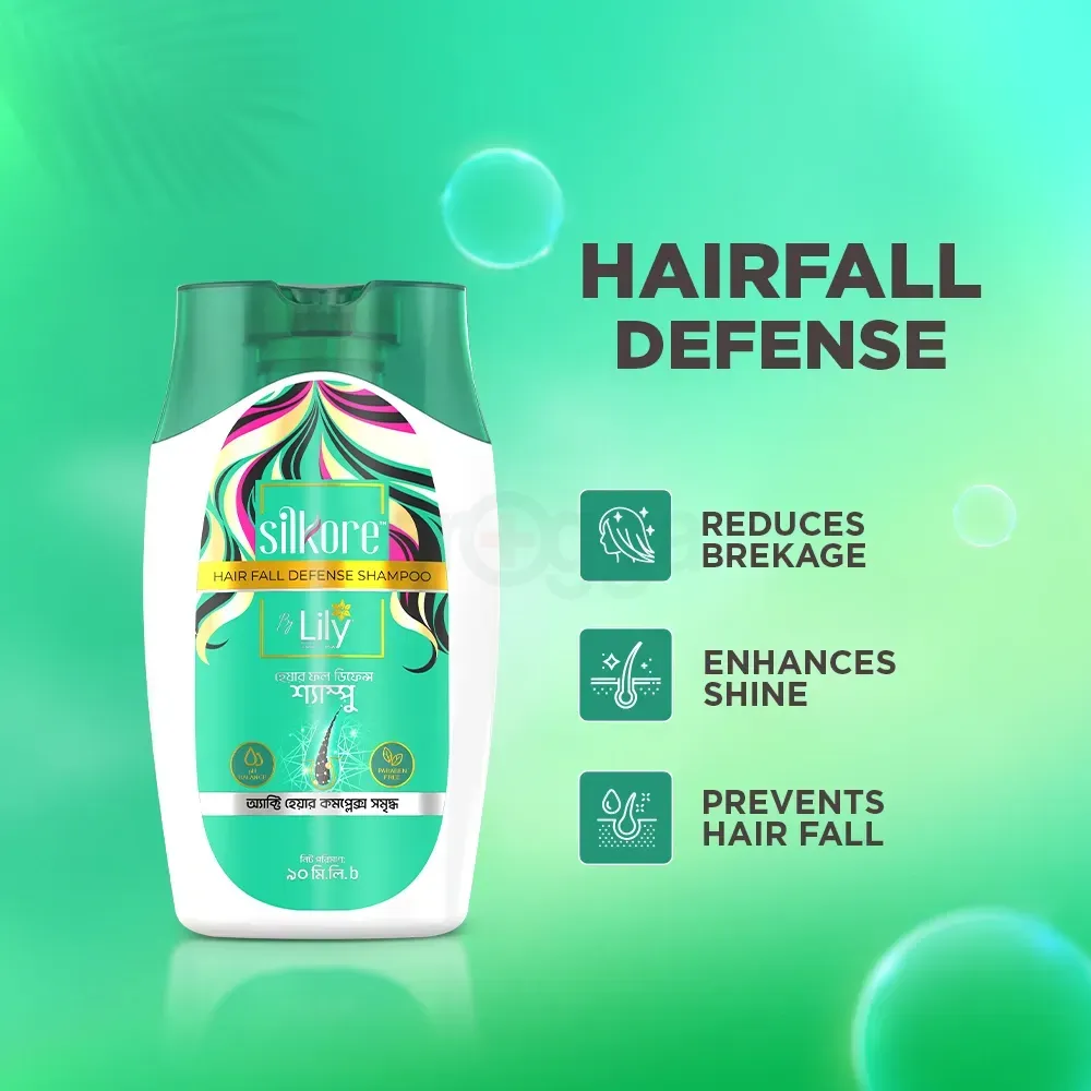 Lily Silkore Hair Fall Defense Shampoo 90ml  