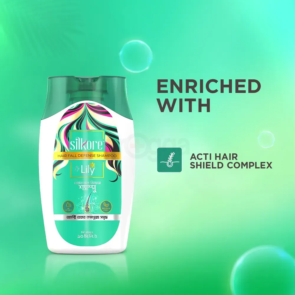 Lily Silkore Hair Fall Defense Shampoo 90ml  