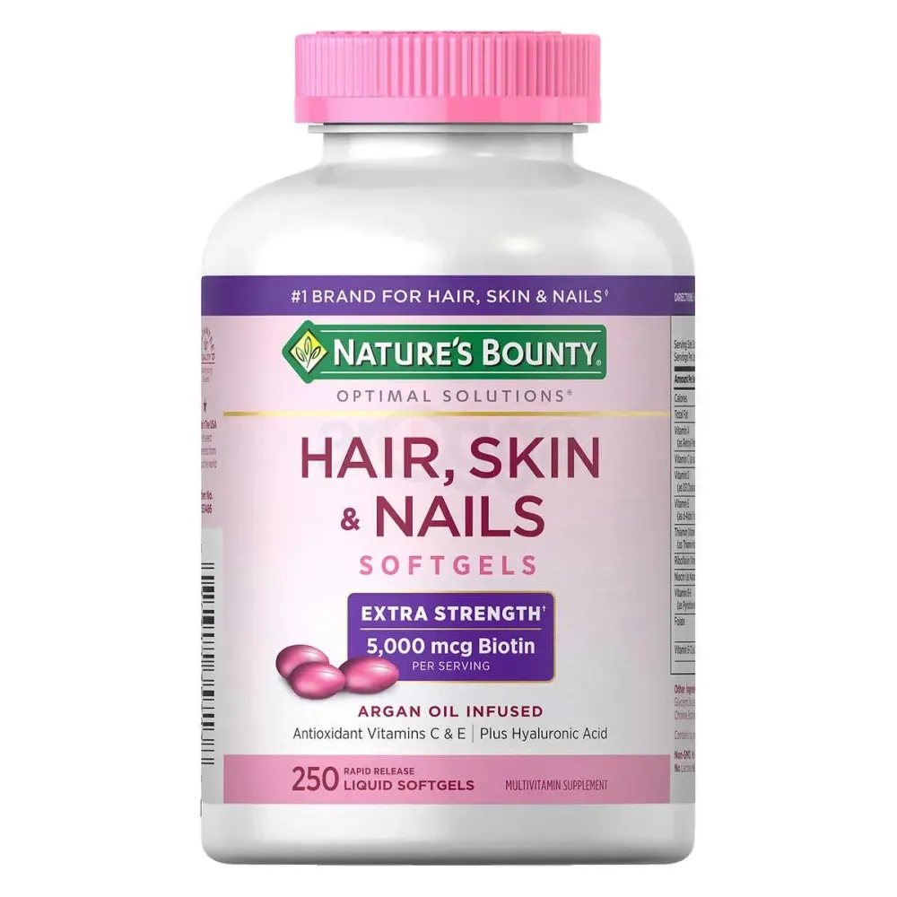 Nature's Bounty Hair, Skin and Nails, 250 Softgels  