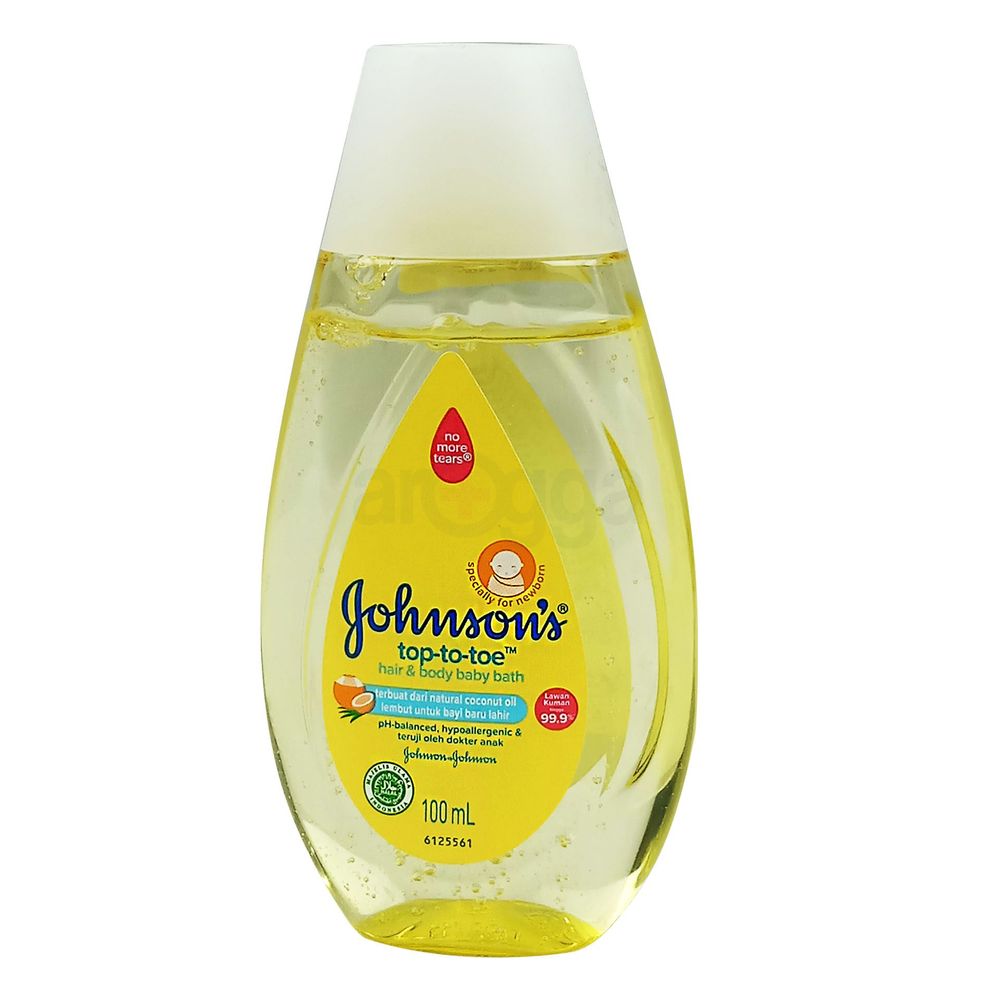 Johnson's Top To Toe Hair & Body Baby Bath 100ml  