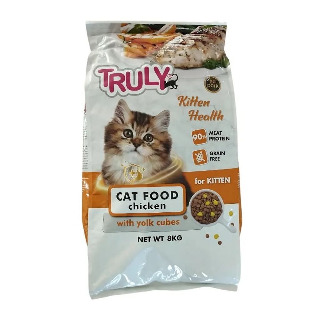TRULY Kitten Dry Cat Food Chicken 8 kg  