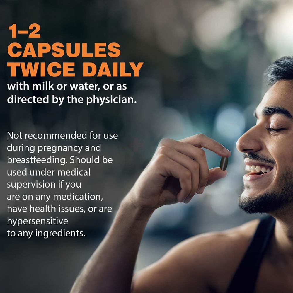 Himalaya Shilajit | 100% Pure Himalayan Shilajit I 60 Capsules  