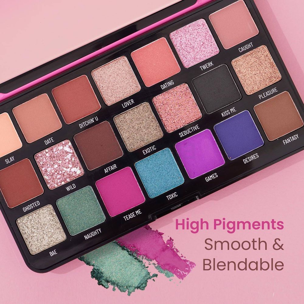 Swiss  Beauty Major One 21 Colour Eyeshadow Palette (Shade: 01)  