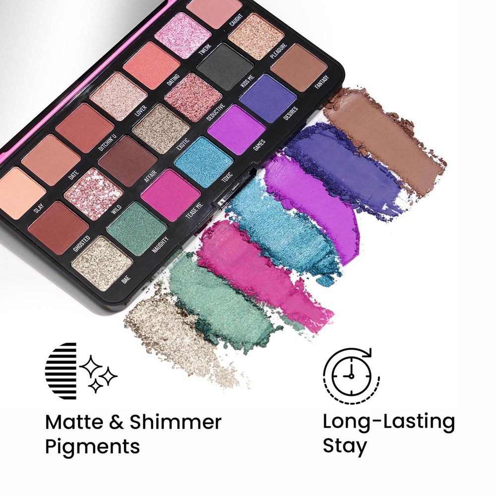 Swiss  Beauty Major One 21 Colour Eyeshadow Palette (Shade: 01)  