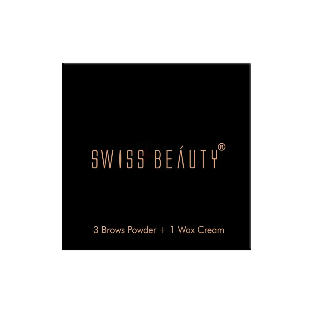 Swiss Beauty 4 Colour Eyebrow Palette (Shade-02)  