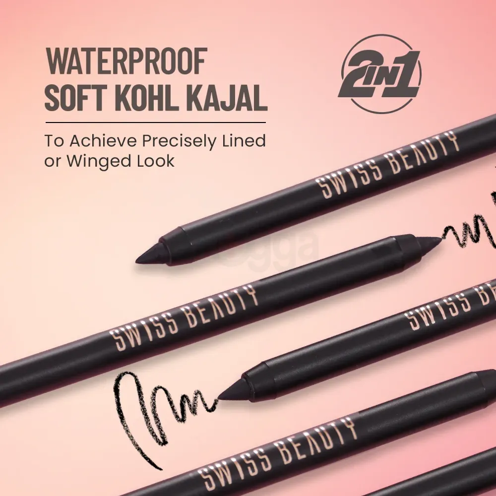  Swiss Beauty Soft Kohl Kajal (SB-E1)  