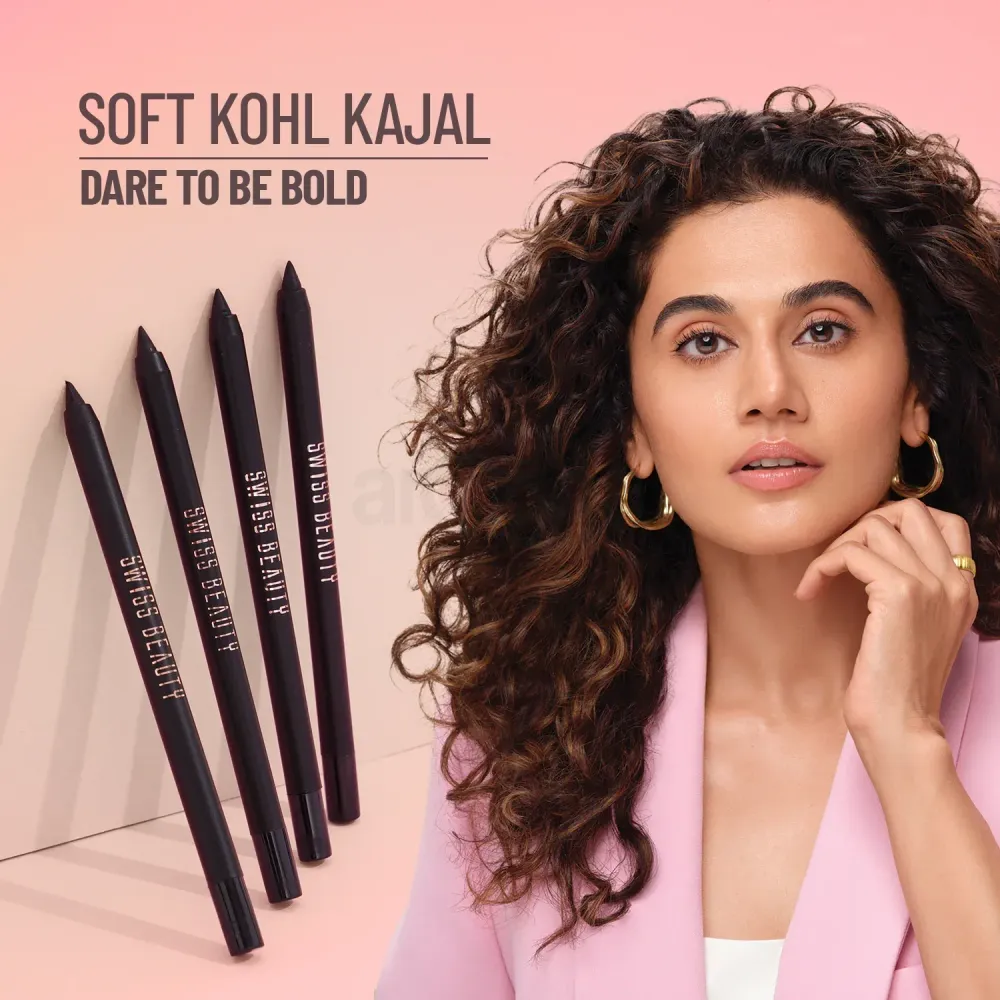  Swiss Beauty Soft Kohl Kajal (SB-E1)  