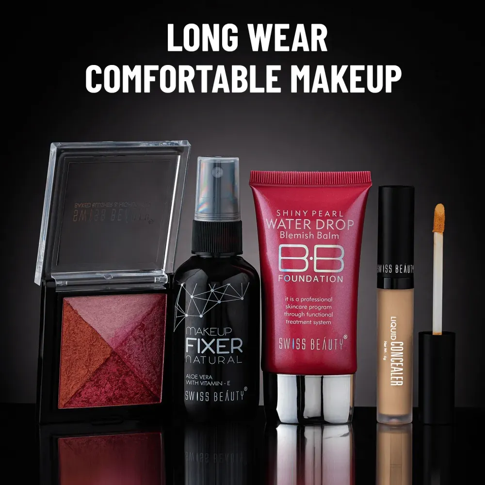 Swiss beauty Shiny Pearl Blemish Balm- BB (04)  