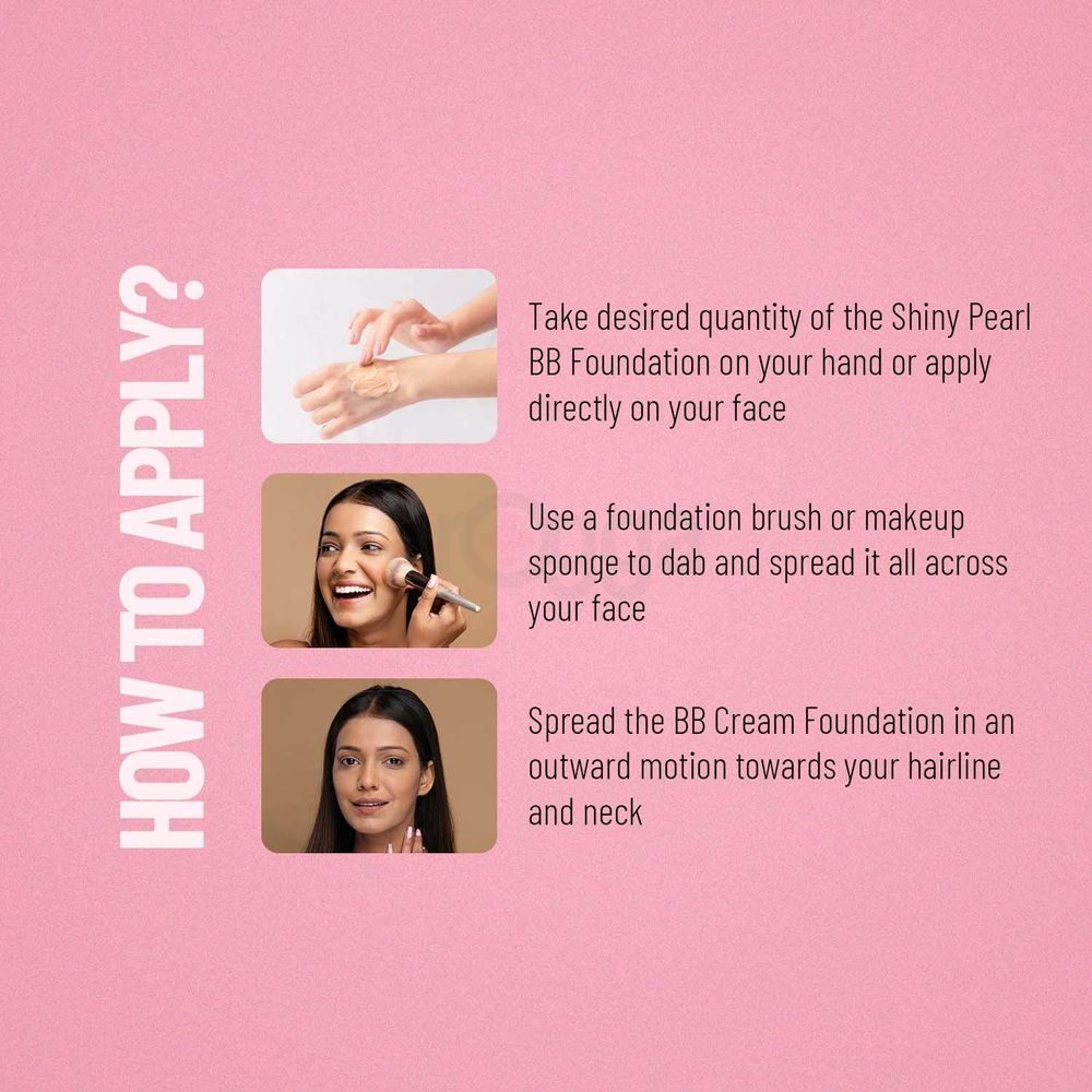 Swiss Beauty Shiny Pearl Water Drop Blemish Balm(BB) Cream- 03  