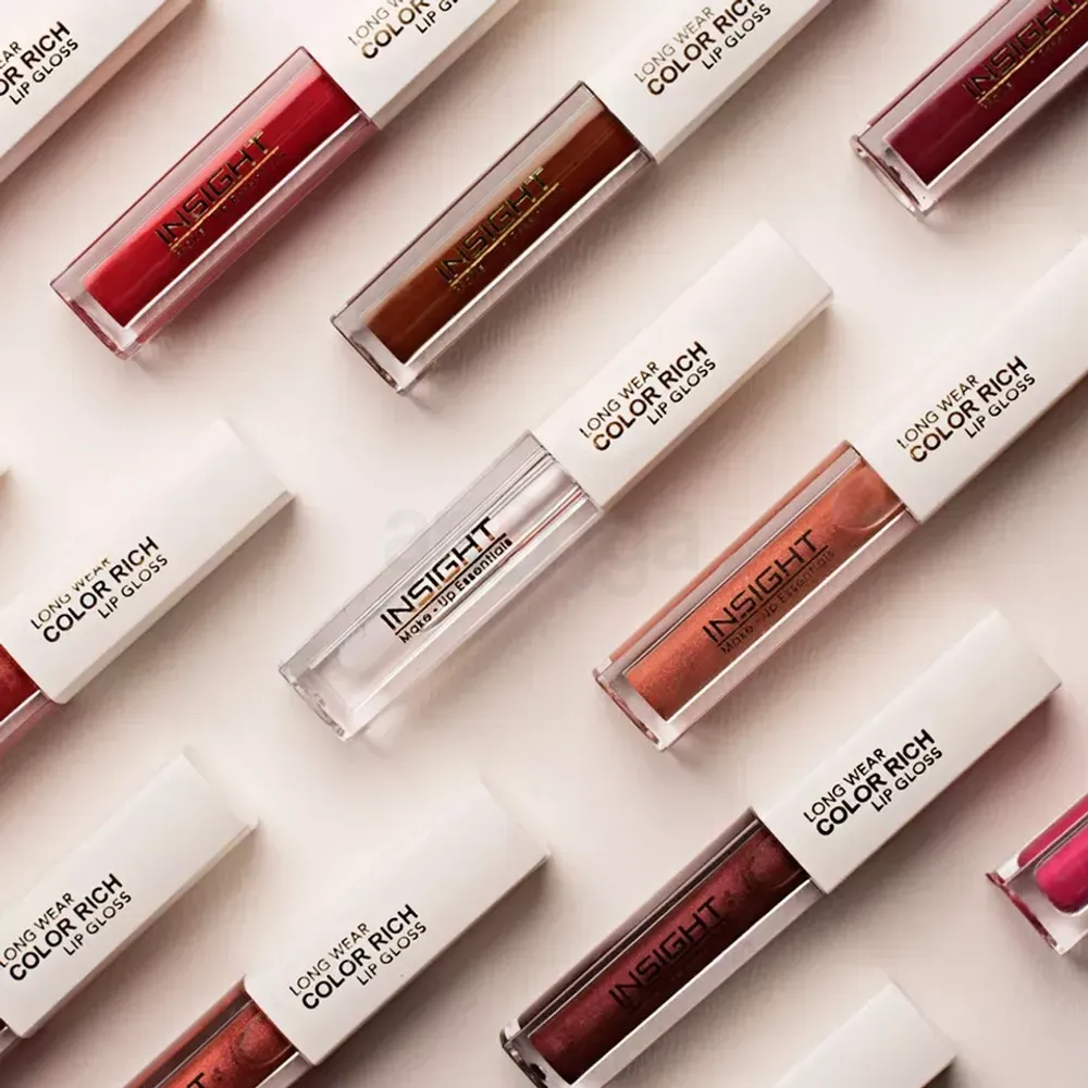 Insight Makeup Essentials Long Wear Color Rich Lip Gloss - 02 Sizzling  