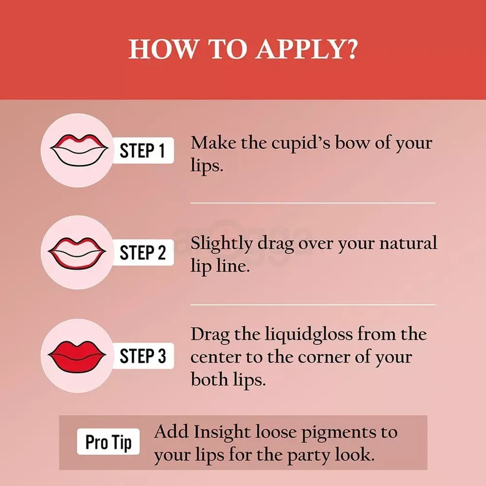 Insight Makeup Essentials Long Wear Color Rich Lip Gloss - 02 Sizzling  