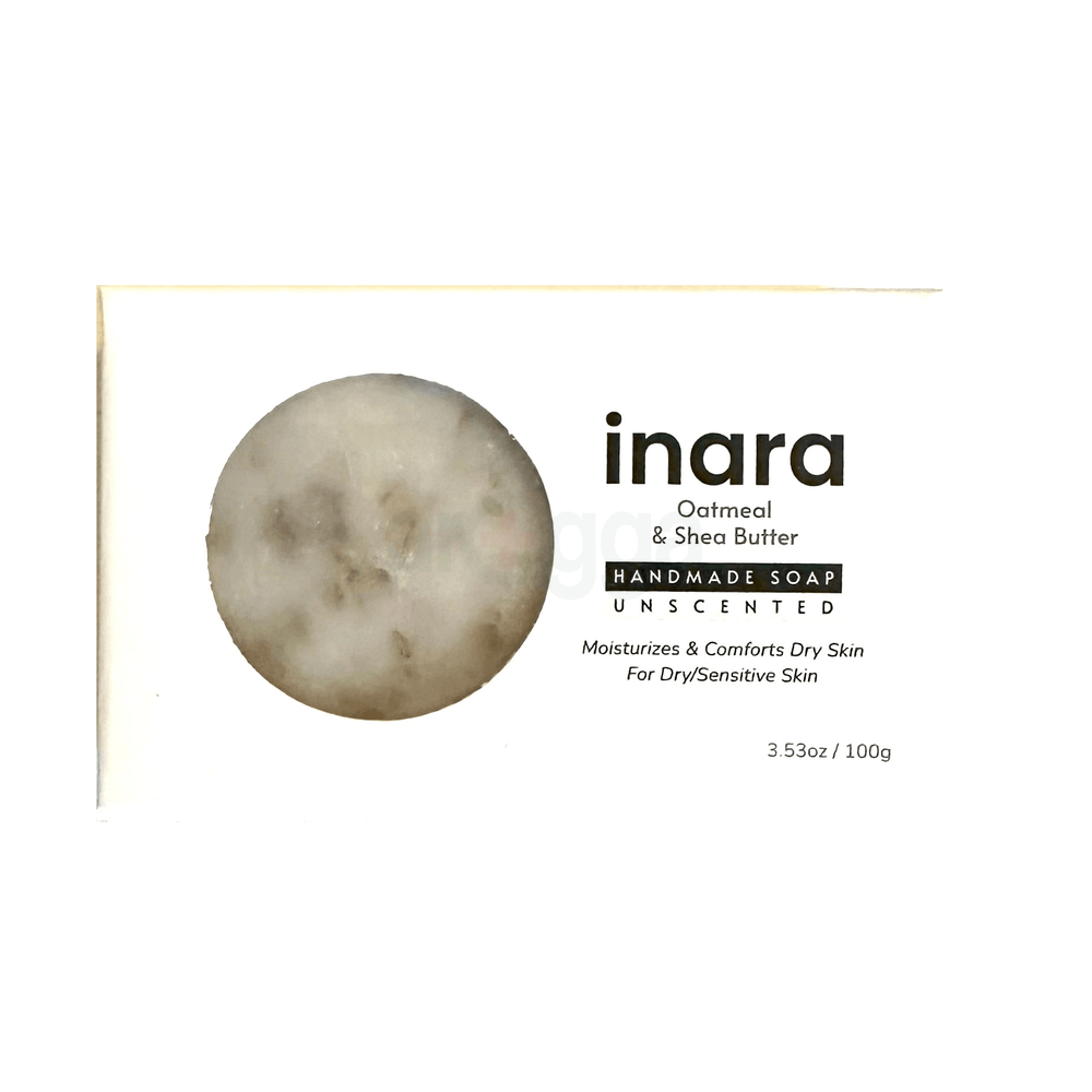 Inara Oatmeal & Shea Butter Soap (Handmade) 100g  