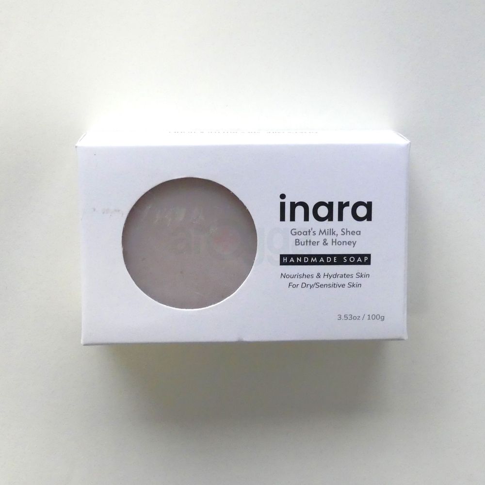 Inara Goat's Milk, Shea Butter & Honey Soap (Handmade) 100g  