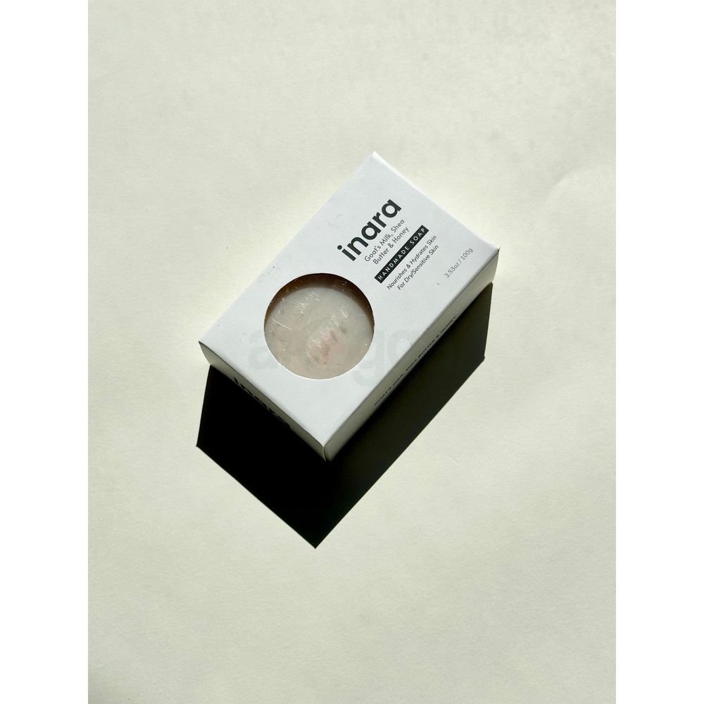 Inara Goat's Milk, Shea Butter & Honey Soap (Handmade) 100g  
