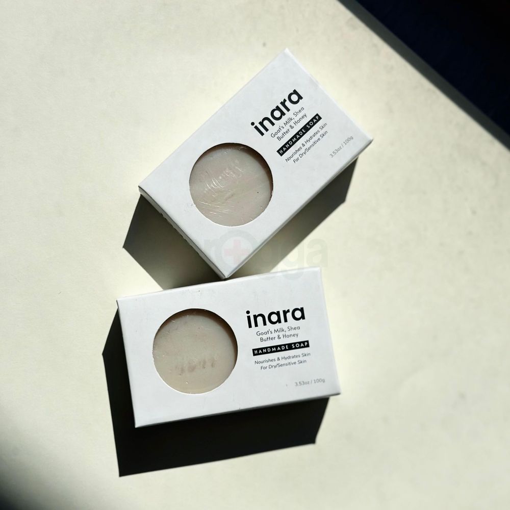 Inara Goat's Milk, Shea Butter & Honey Soap (Handmade) 100g  