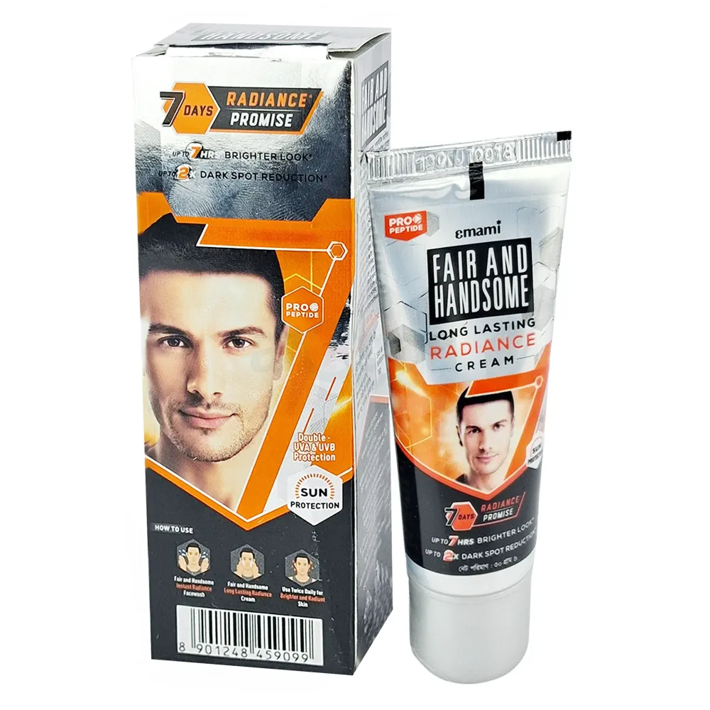 Emami Fair & Handsome Long-Lasting Radiance Fairness Cream 30gm  
