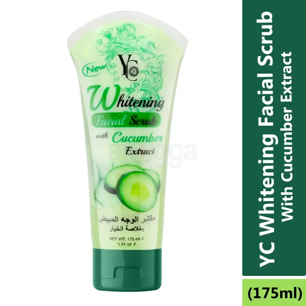 YC Whitening Facial Scrub with Cucumber Extract  