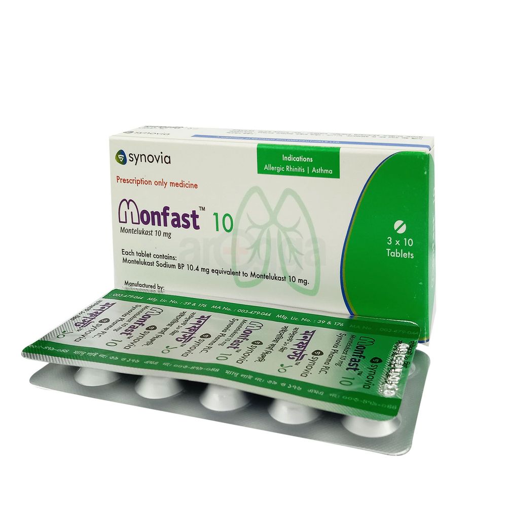 Monfast 10mg tablet