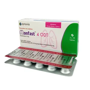 Monfast 4 ODT 4mg tablet