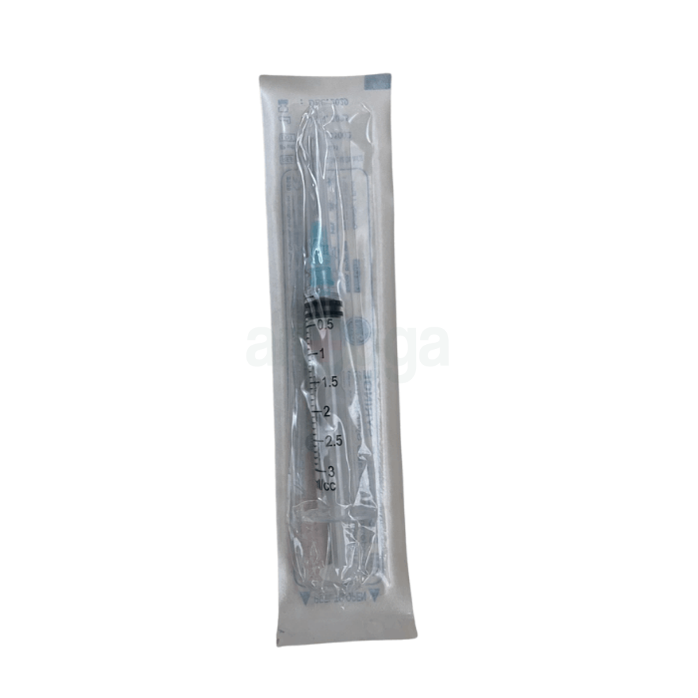 JMI Disposable Syringe 5ml (Needle 23Gx1")  