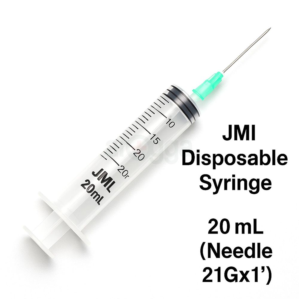 JMI Disposable Syringe 20ml  