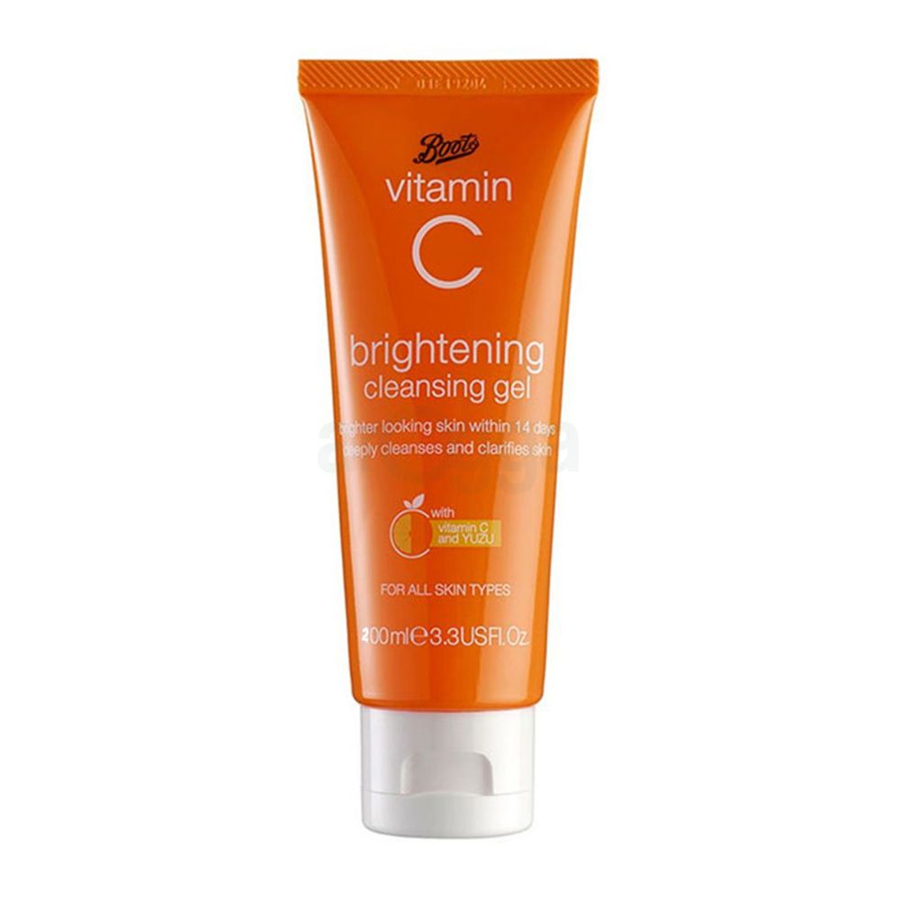 Boots Vitamin C Brightening Cleansing Gel for All Skin Types  