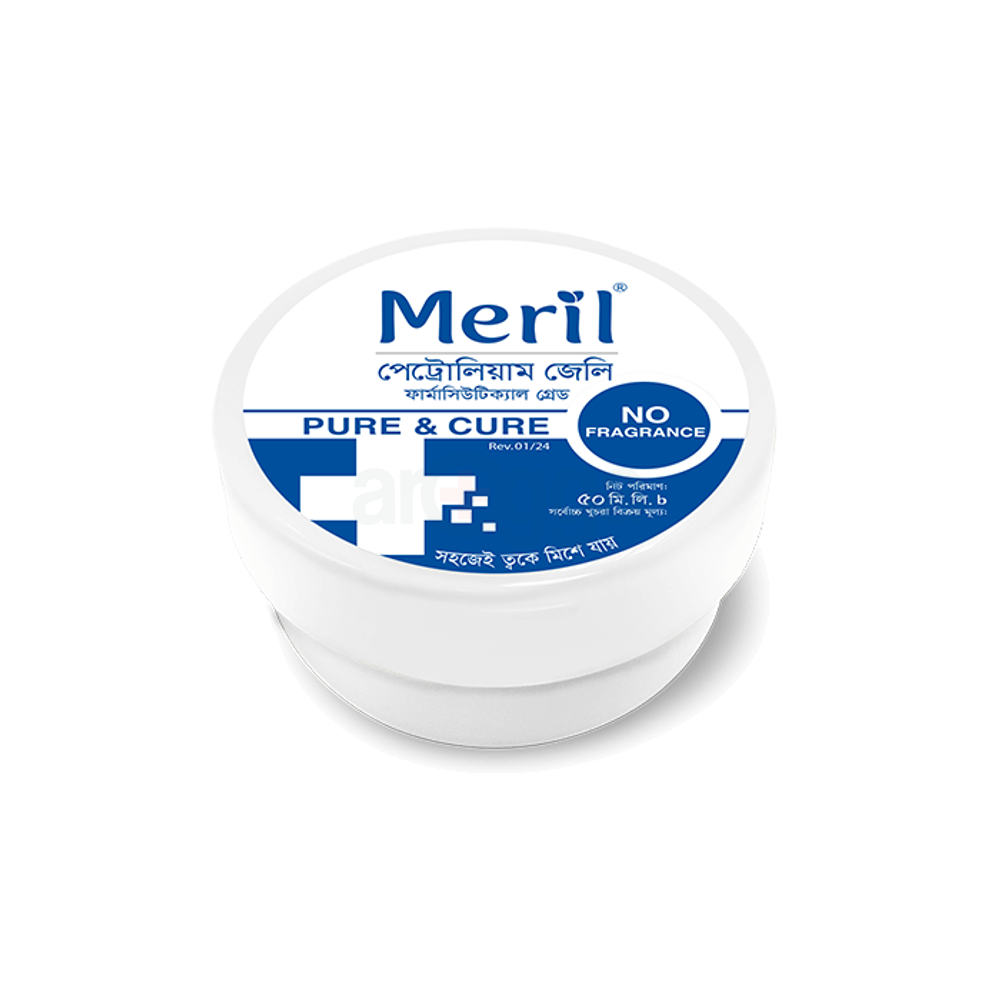 Meril Petroleum Jelly Pure & Cure - 50ml  