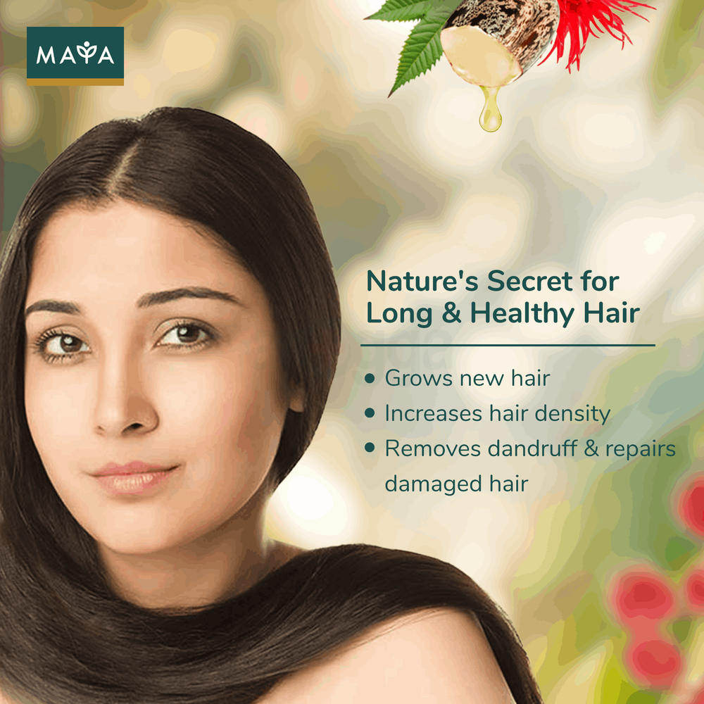 MAYA All Natural Cold-pressed Castor Oil - 120ml  