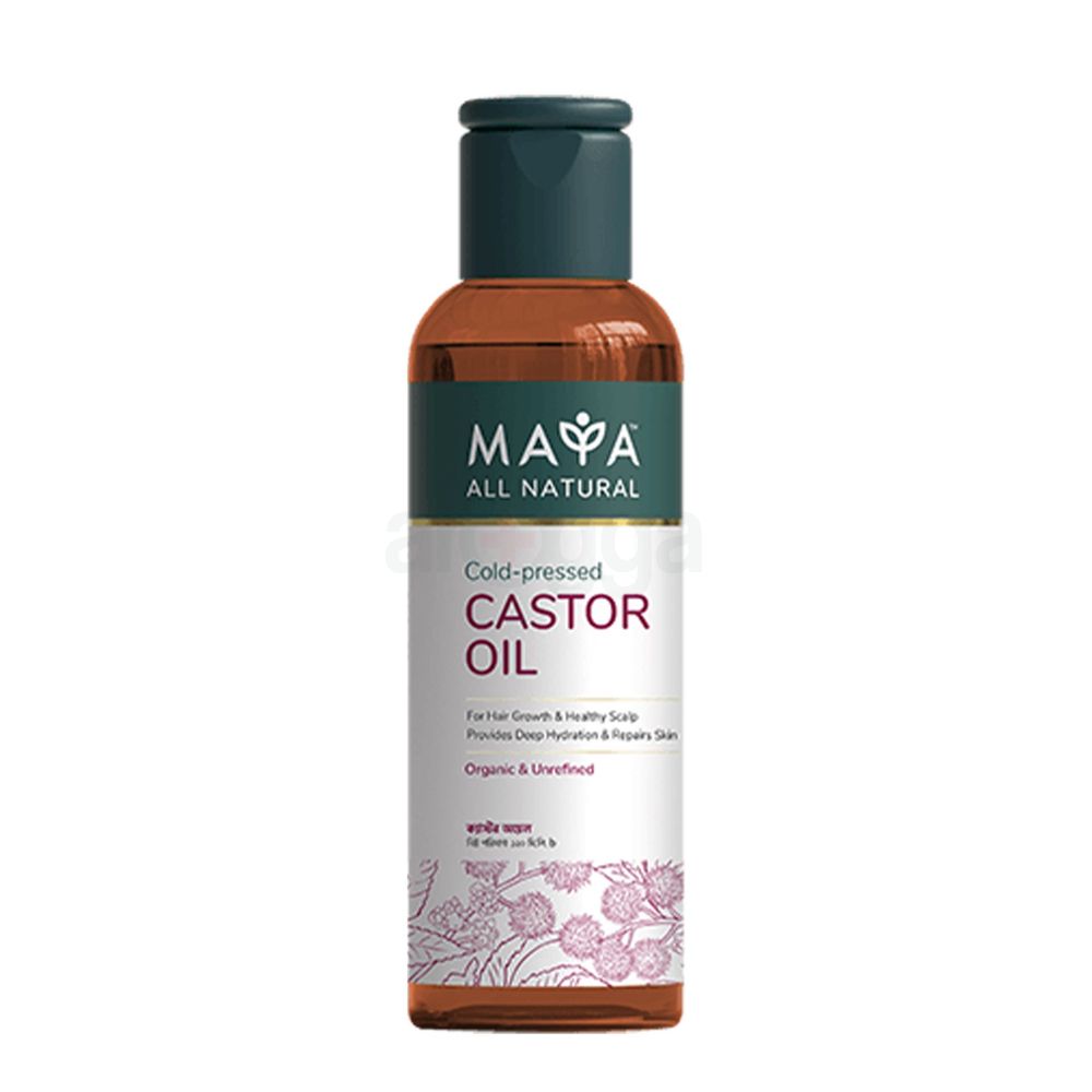 MAYA All Natural Cold-pressed Castor Oil - 120ml  